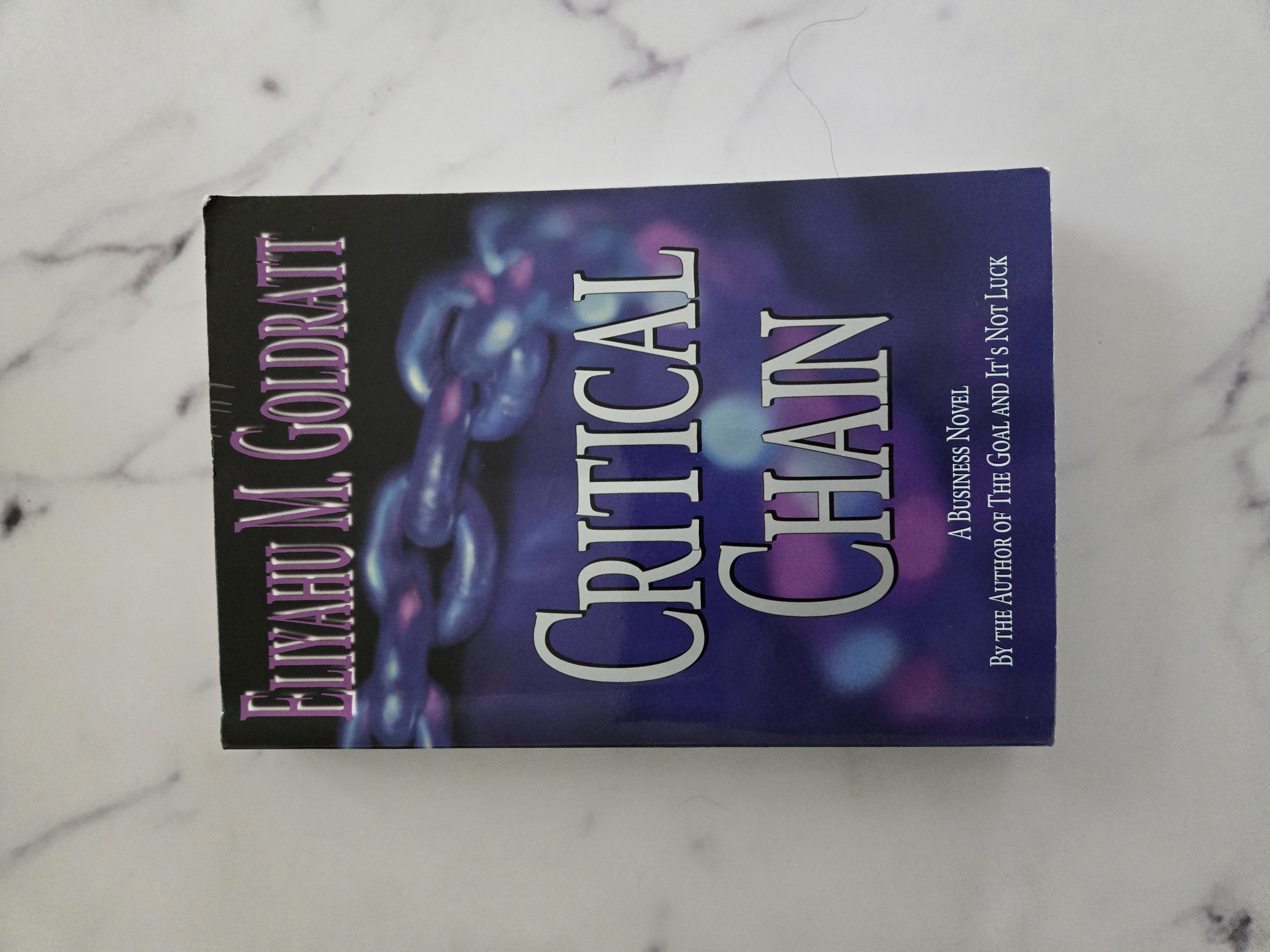 Photo principale : Critical Chain – Eliyahu M. Goldratt
